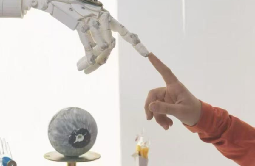 Abstract image representing the power of AI in education